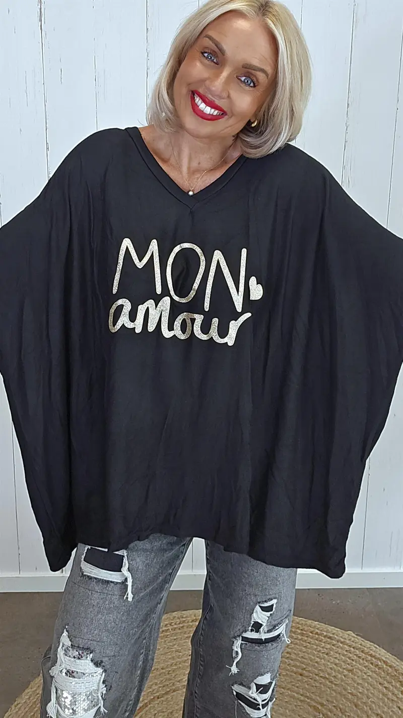 Mon amour genser svart