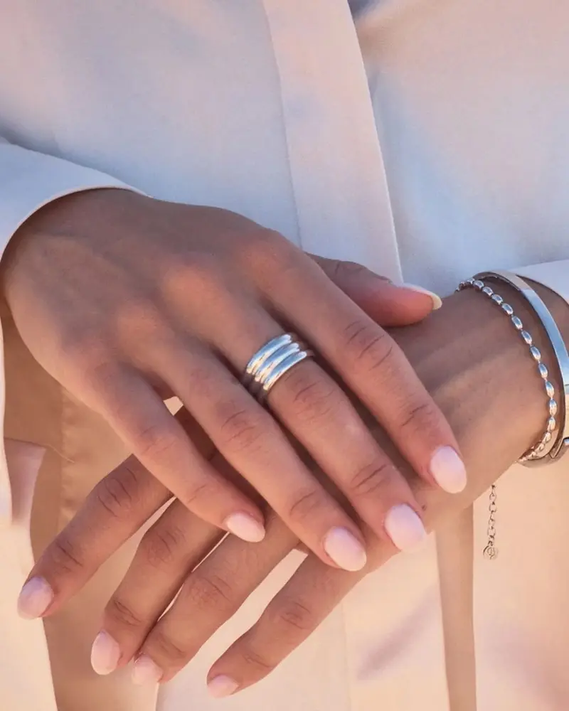 Monica Ring Steel