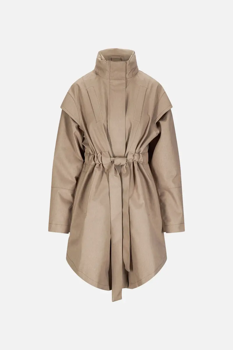 Monsun Coat Taupe