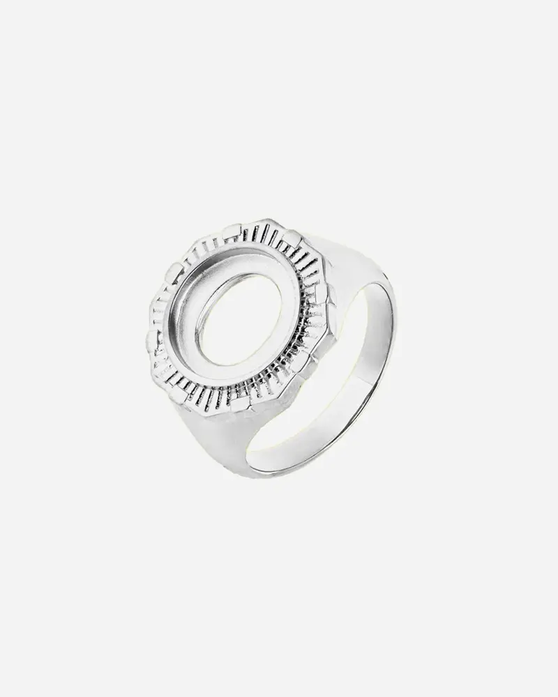Moss Life Ring - Silver