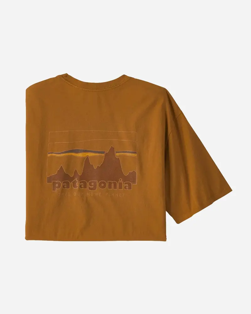 M's '73 Skyline Organic T-Shirt - Nest Brown