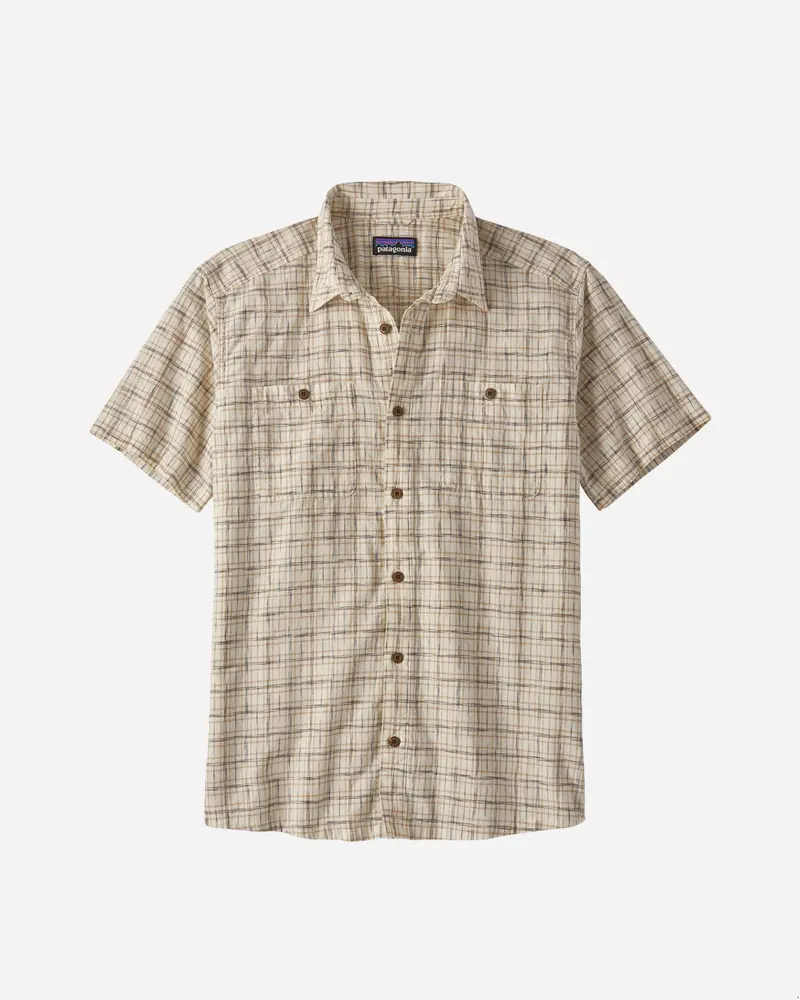 M's Back Step Shirt - Birch White