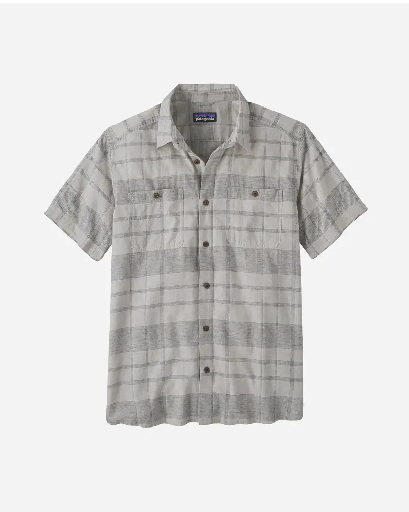 M's Back Step Shirt - Shore Plaid/Salt Grey