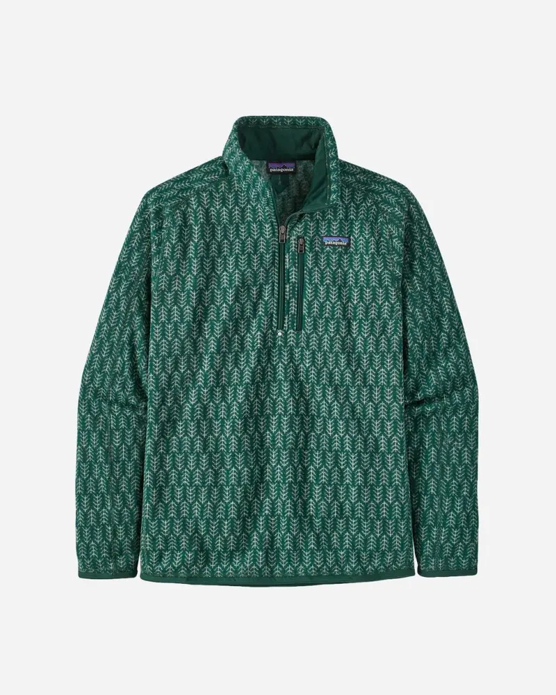 M's Better Sweater 1/4 Zip - Northern Green