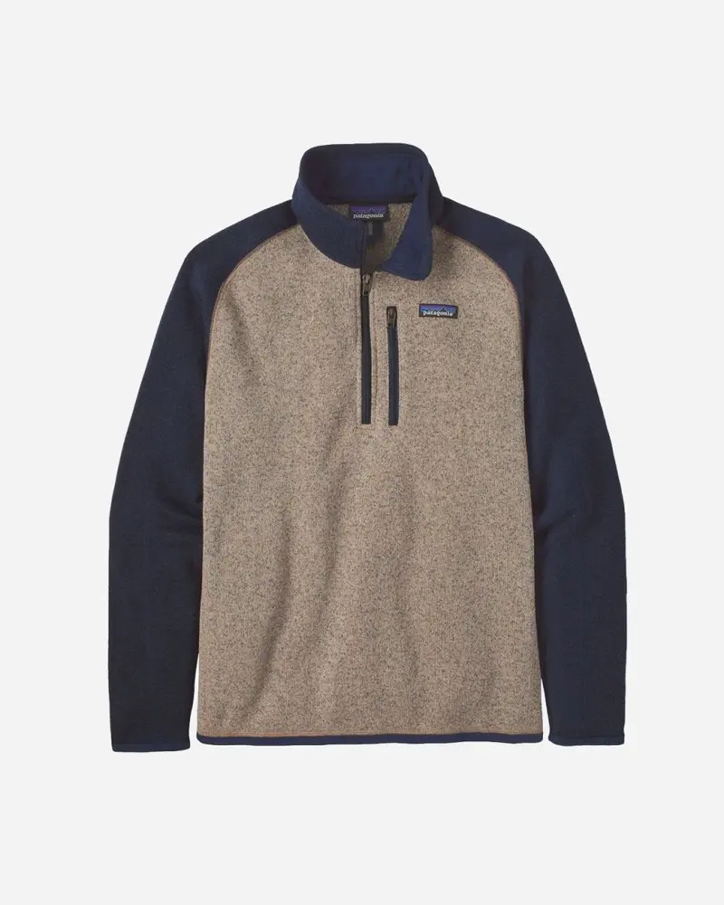 M's Better Sweater 1/4 Zip - Oar Tan