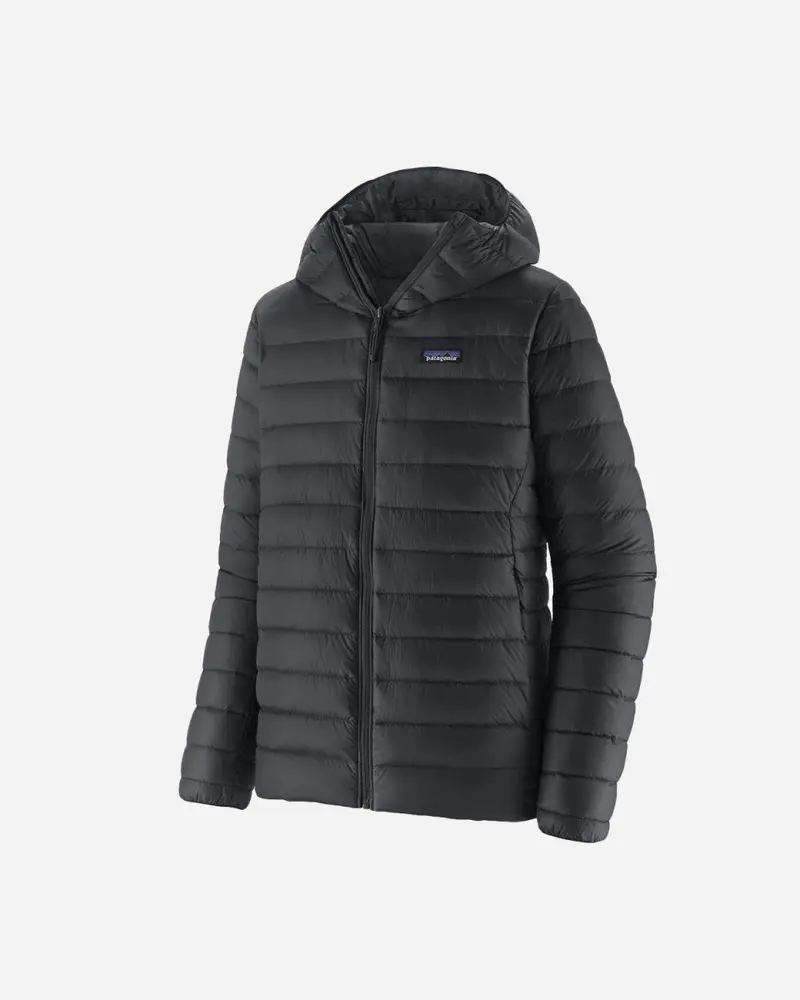 M's Down Sweater Hoodie - Black