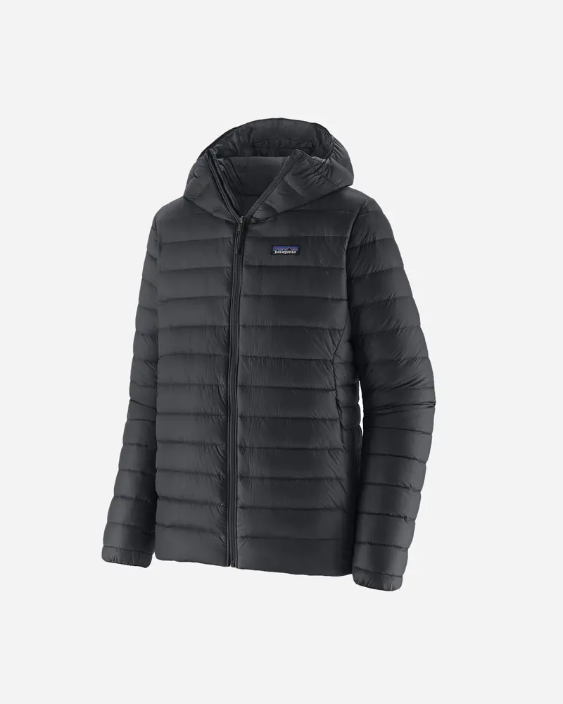 M's Down Sweater Hoody - Black