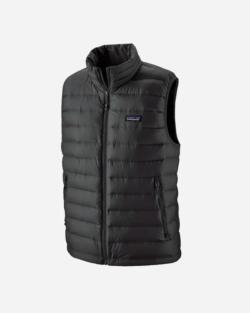 M's Down Sweater Vest - Black