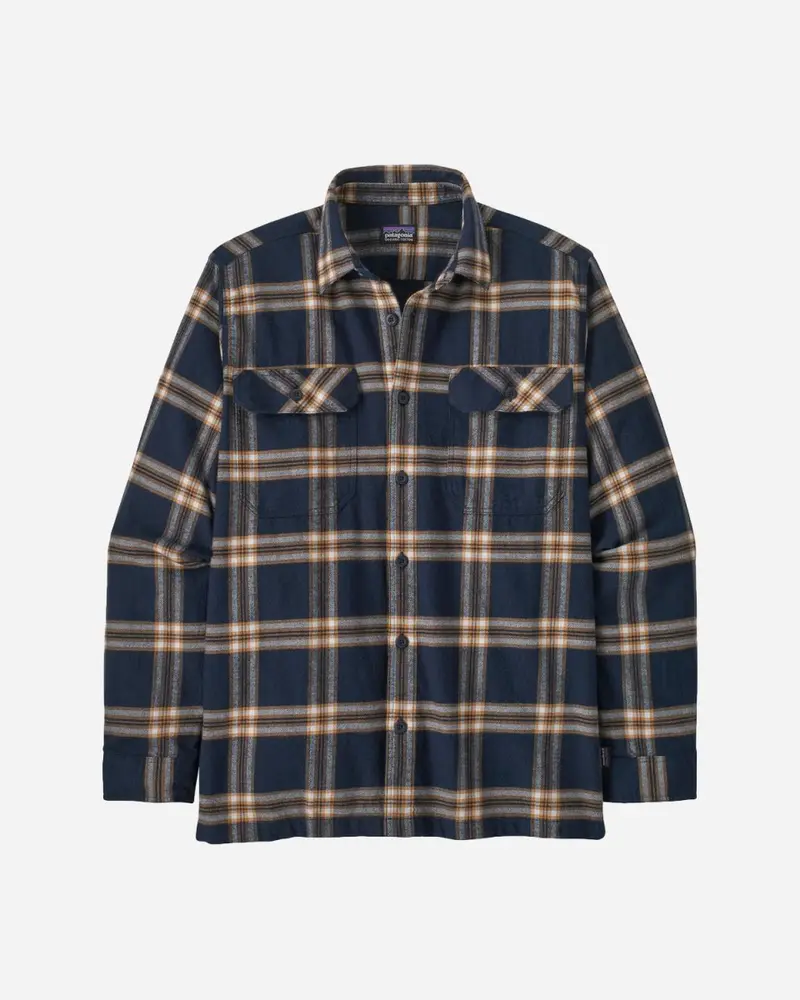 M's Fjord Flannel Shirt - North Line/Navy