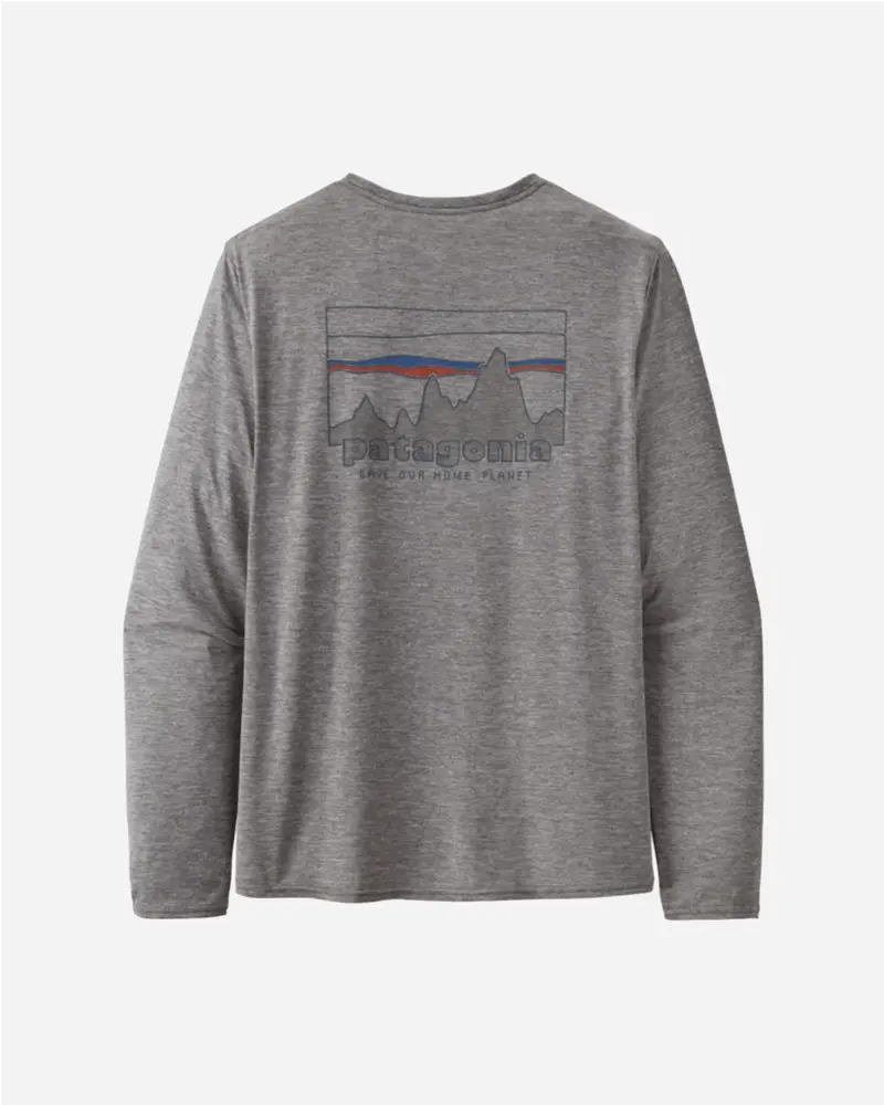 M's L/S Cap Cool Daily Graphic Shirt