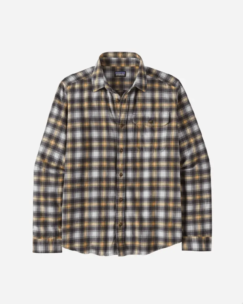 M's L/S LW Fjord Flannel Shirt - Sandy Melon