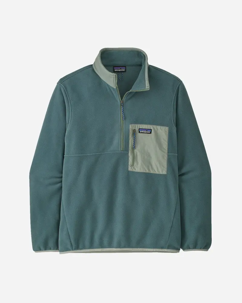 M's Microdini 1/2 Zip P/O - Nouveau Green
