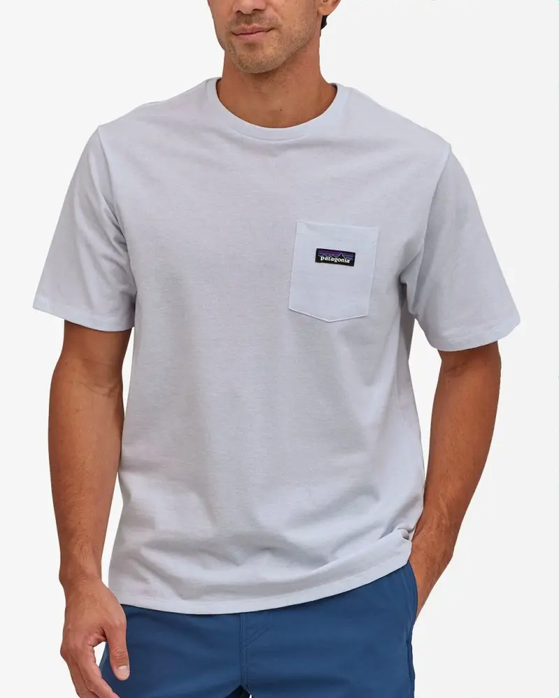 M's P-6 Label Pocket Tee - White