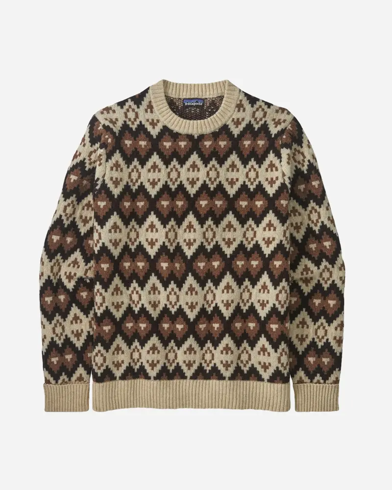 M's Recycled Wool-Blend Sweater - Morning Flight/Dark Natural