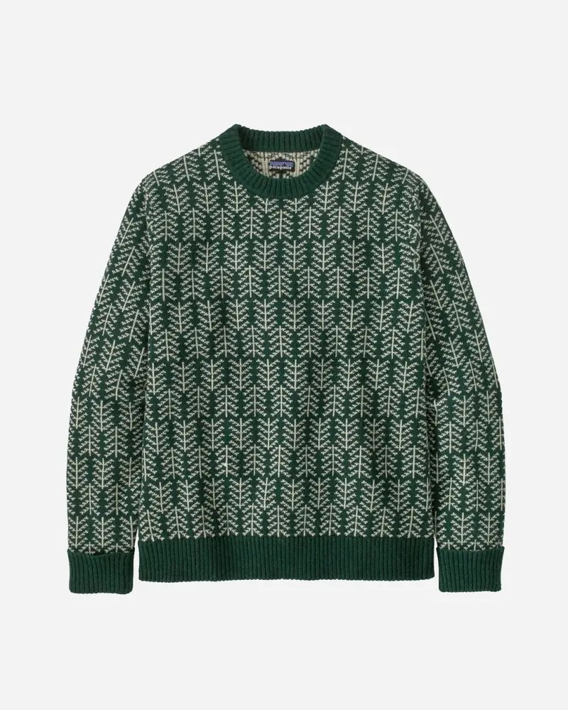 M's Recycled Wool Sweater - Pine Knit