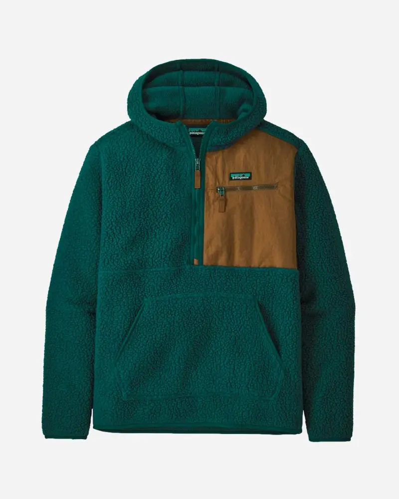 M's Retro Pile P/O - Dark Borealis Green