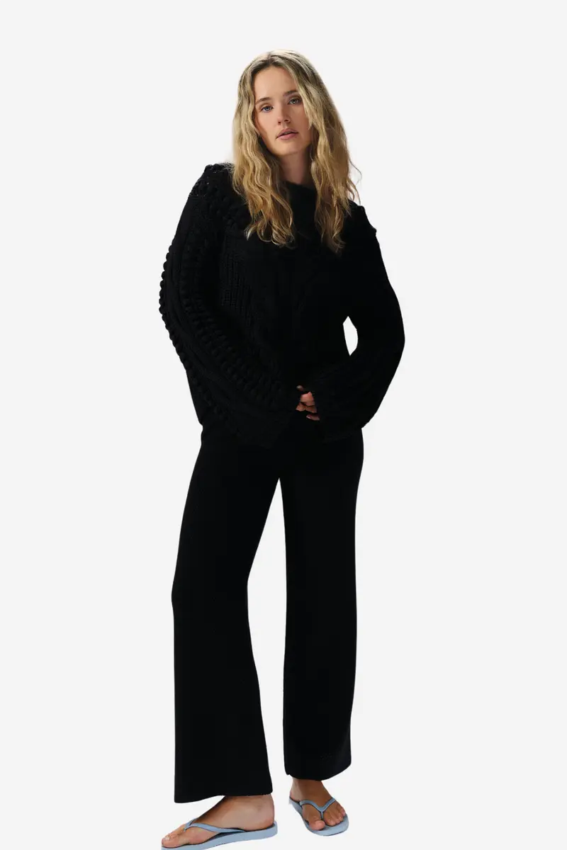 Mubi Cotton Pants Navy