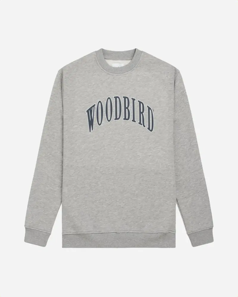 Mufti College Sweat - Grey Melange