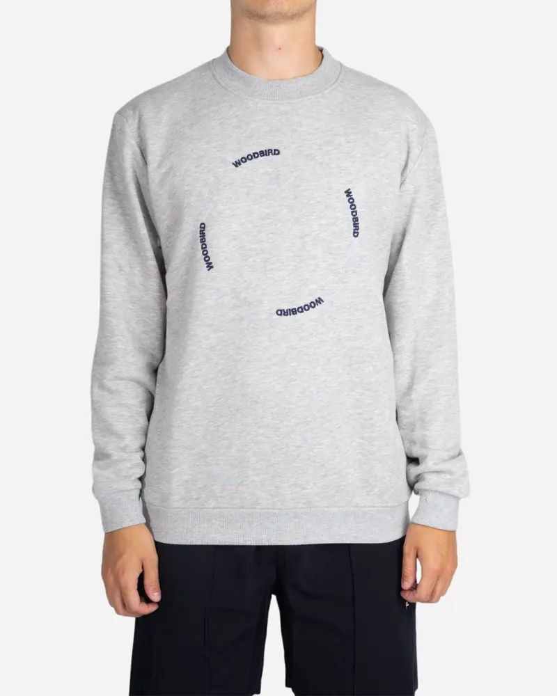 Mufti Sirk Crew - Grey Mel