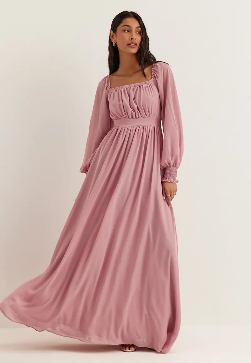 Multi Way Chiffon Maxi Dress