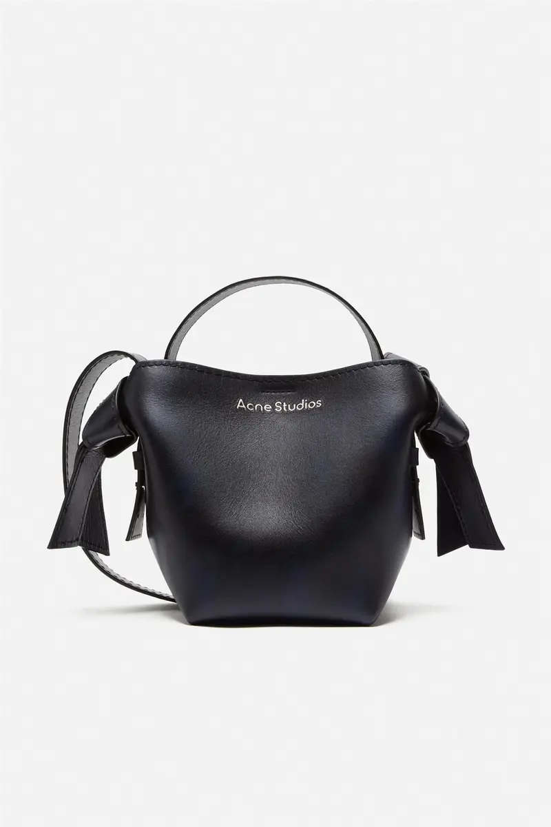 Musubi Mini Shoulder Bag Navy Blue