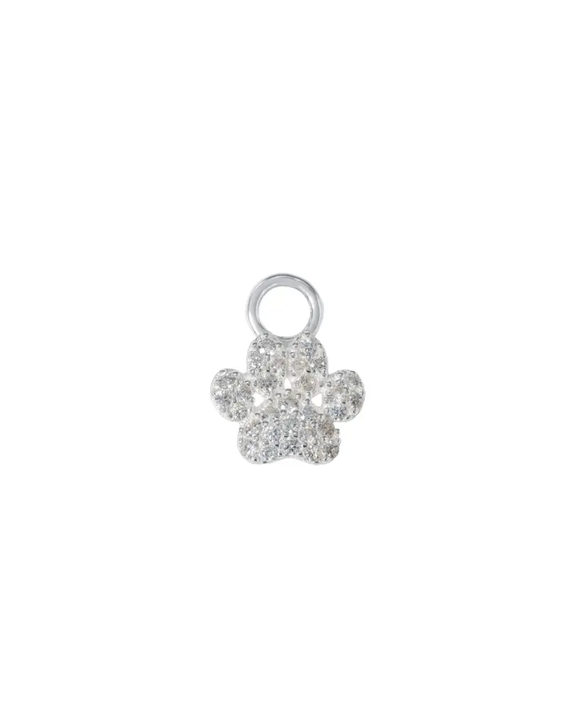Nadine Charm Silver White
