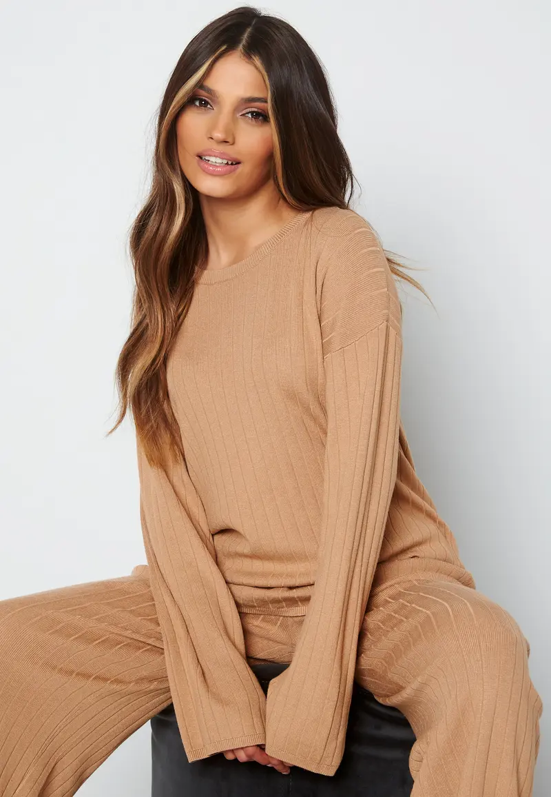 Nancia LS Knit Top