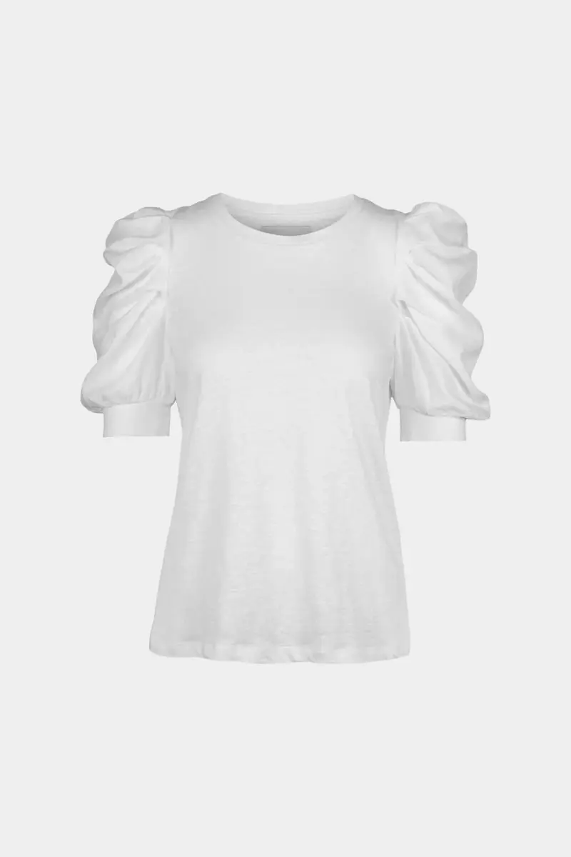 Nanu Linen Tee White