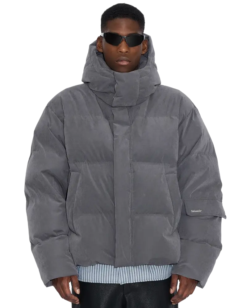 Narvik Brushed Down Jacket Grey