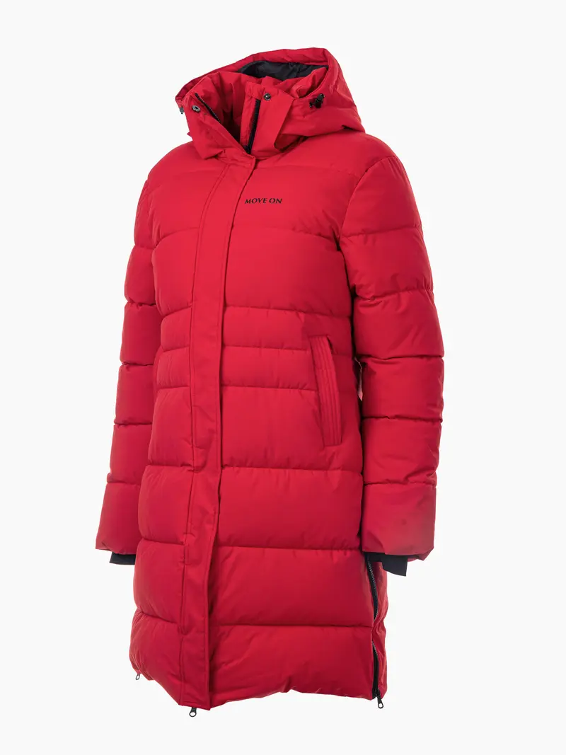 Narvik jakke Dame Pop Red