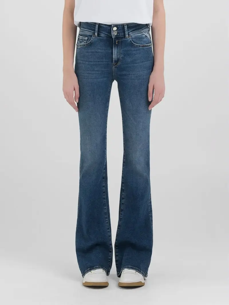 Newluz Flared-Fit Bootcut Jeans