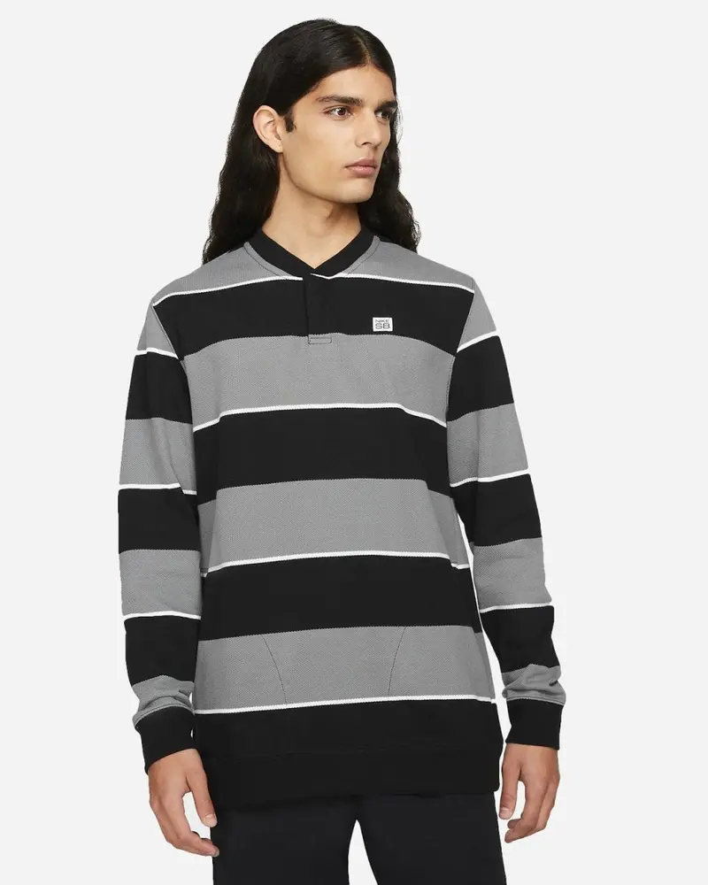 Nike SB Novelty Crew -  Black Smoke Grey