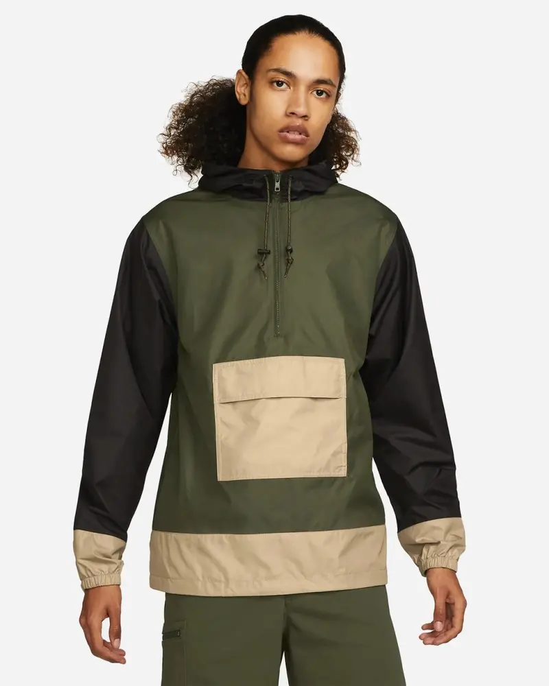 Nike SB Skate Anorak - Cargo Khaki/Black