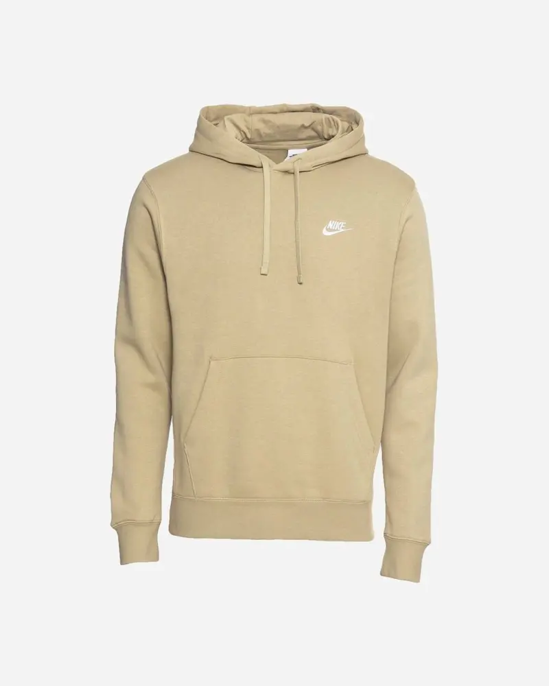 Nike Sportswear Club Hoodie - Limestone/White