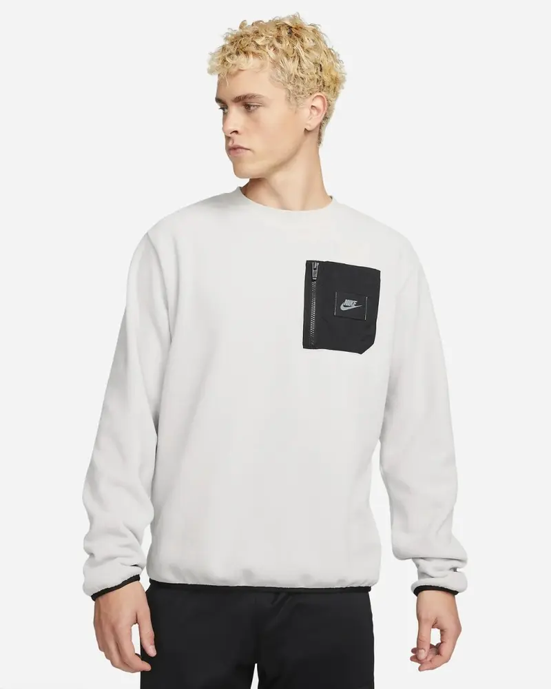 Nike Sportswear Therma-FIT Fleece - Light Iron Ore/Black
