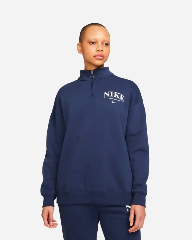 Nike Sportswear Women's Quarter Zip - Navy