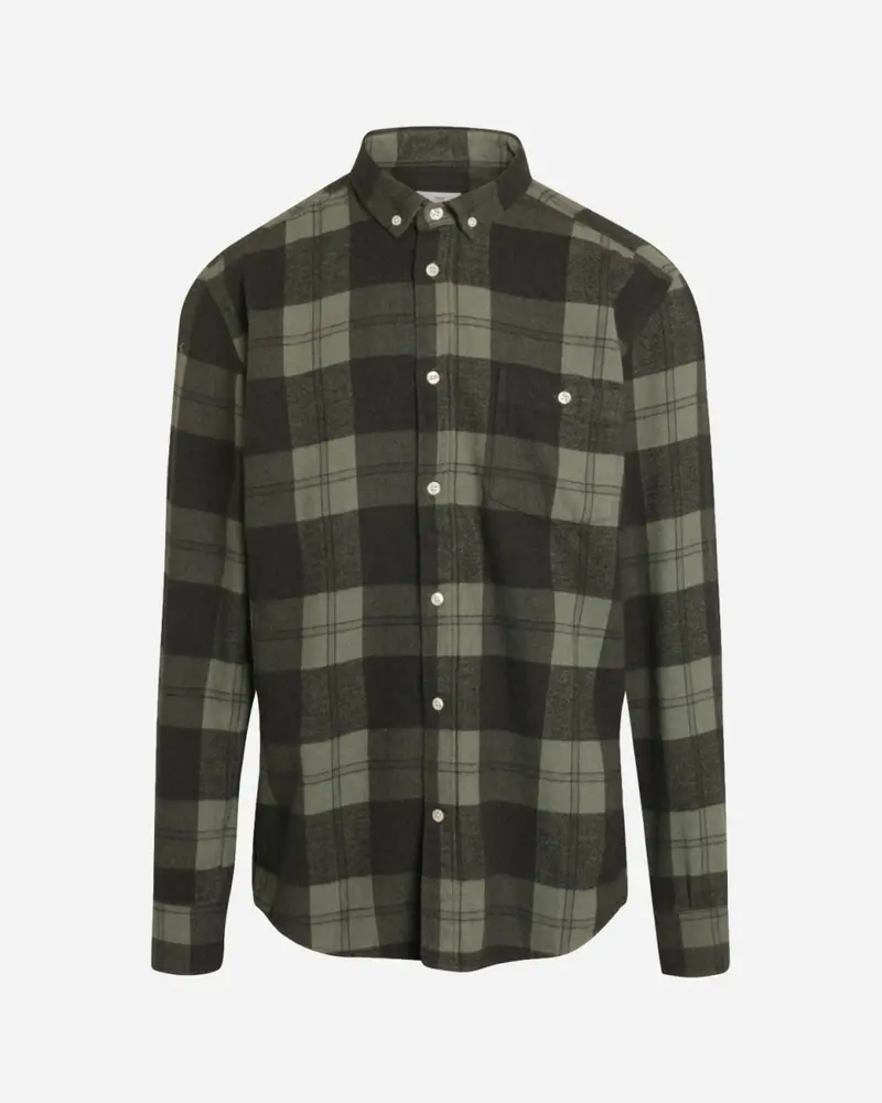 Nikolaj shirt - Olive/Black
