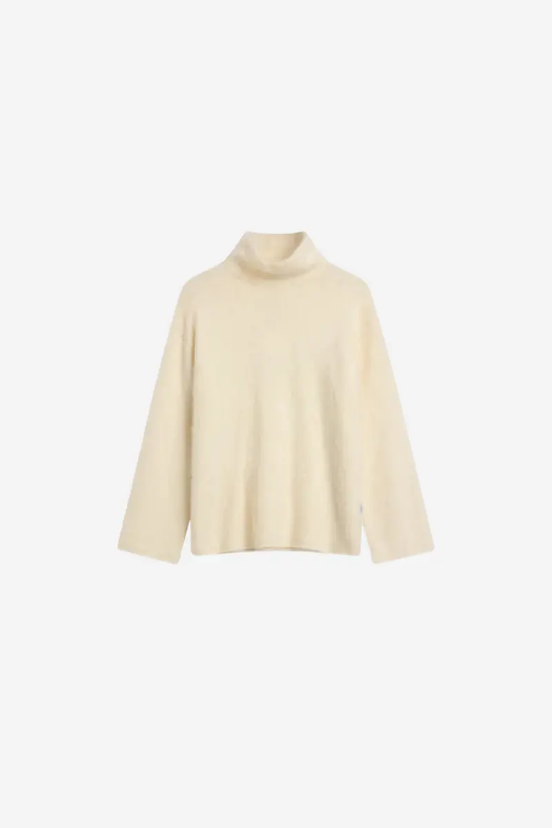 Nina Brushed Sweater White