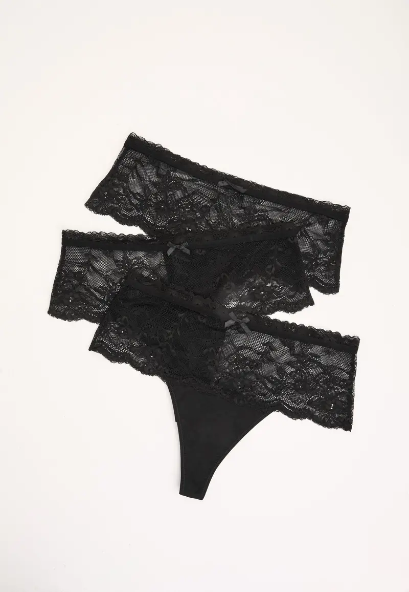 Nina High Waist Thong