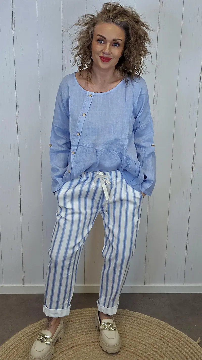 Nina stripebukse