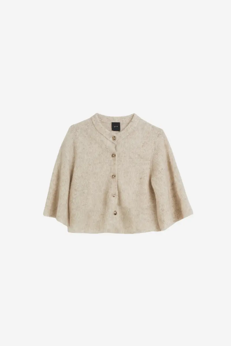 Nolita Mohair Cardigan Wheat