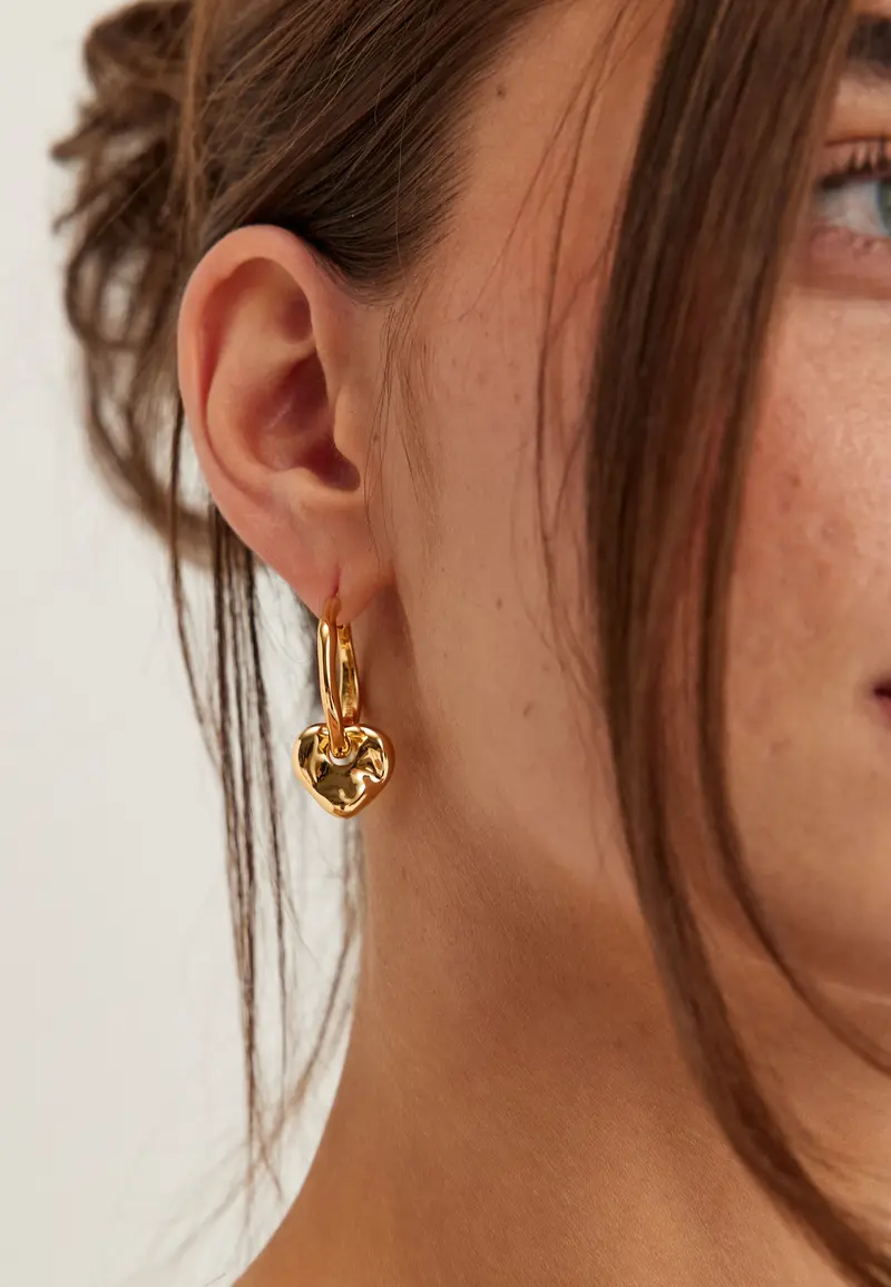 Nova Earrings Gold-plated