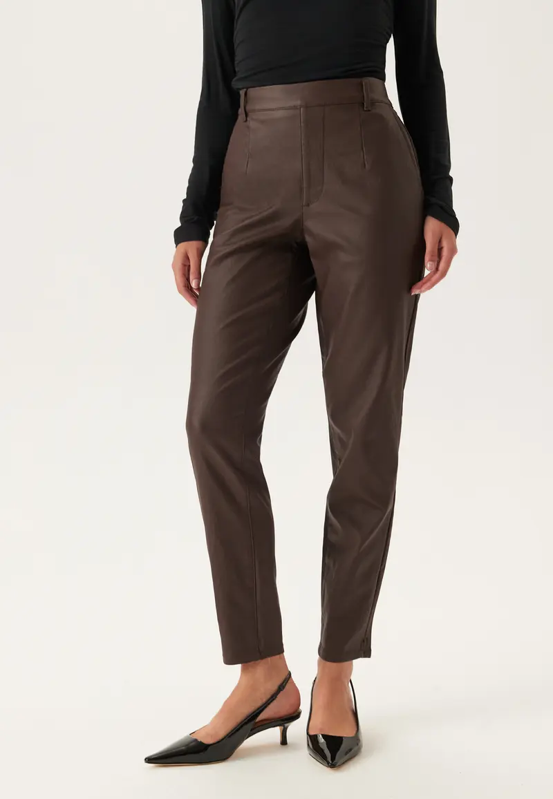 Objbelle Lisa Coated Pant Noos