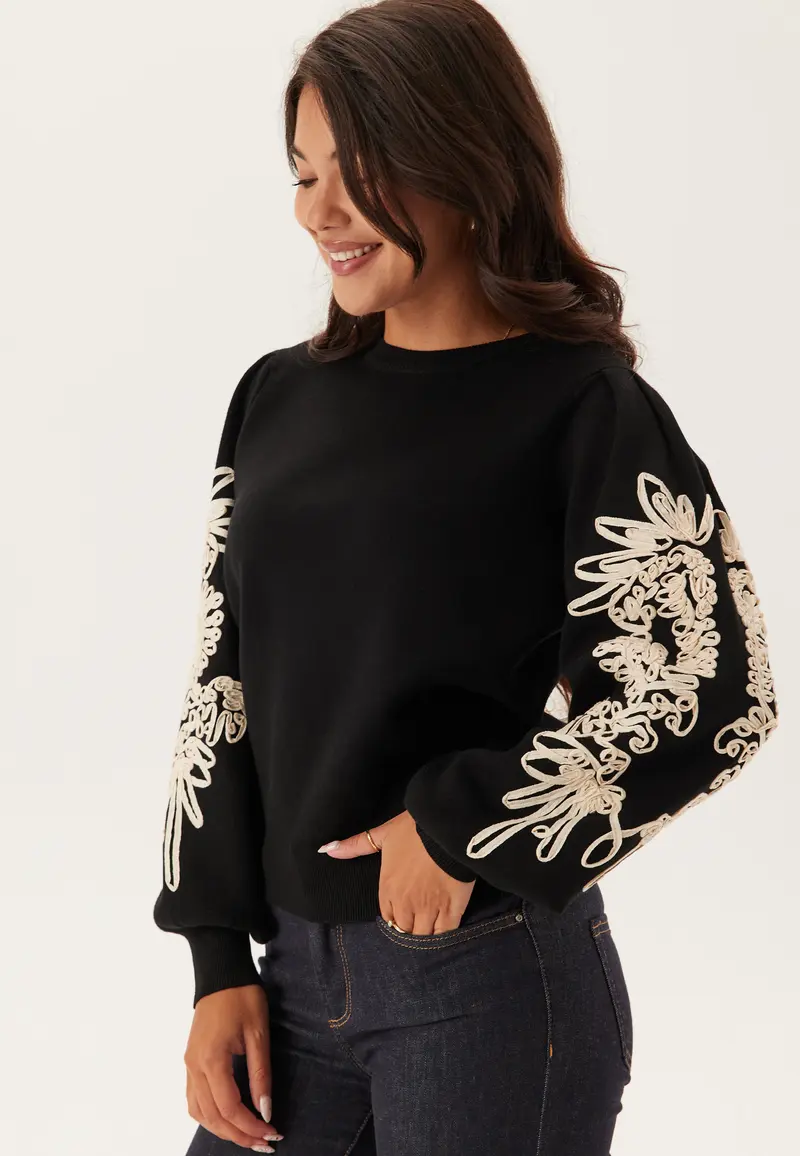 Objjoana L/S KNIT PULLOVER