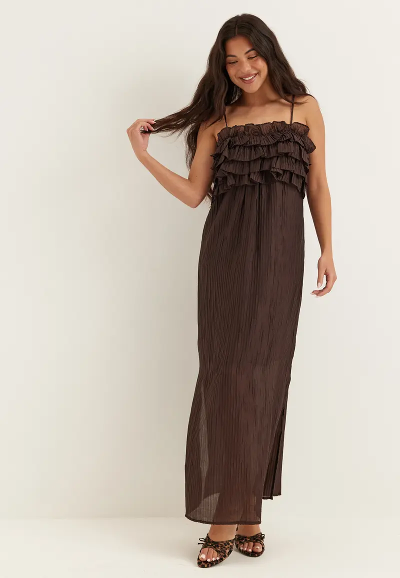 Objlyne S/L RE LONG DRESS