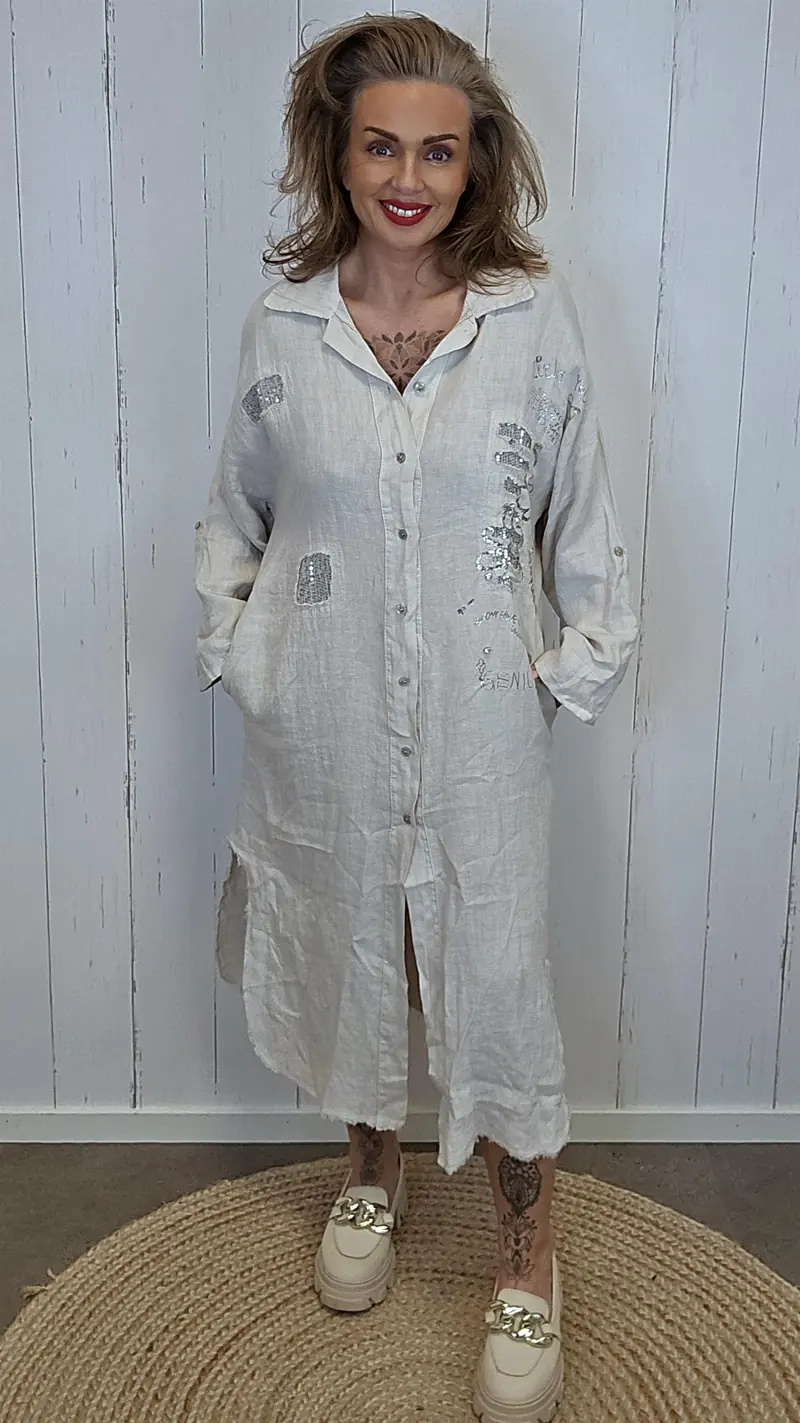 Oda linkjole beige