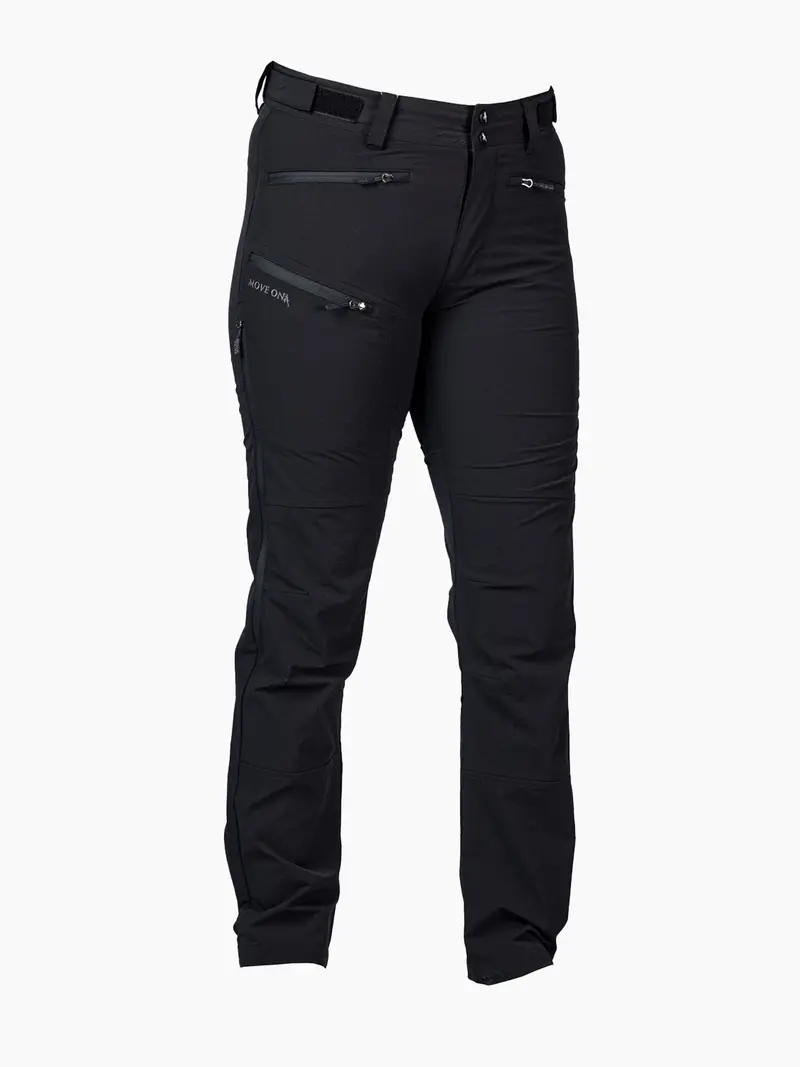 Odda solid lang turbukse Dame Sort