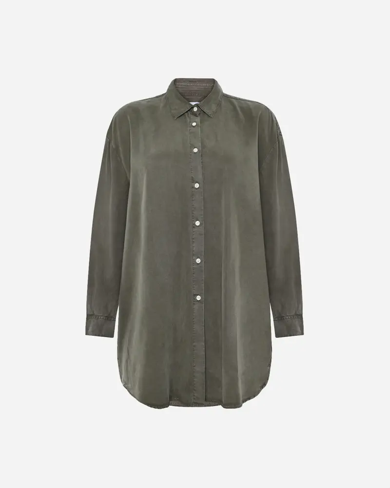Ofelia lyocell shirt - Taupe