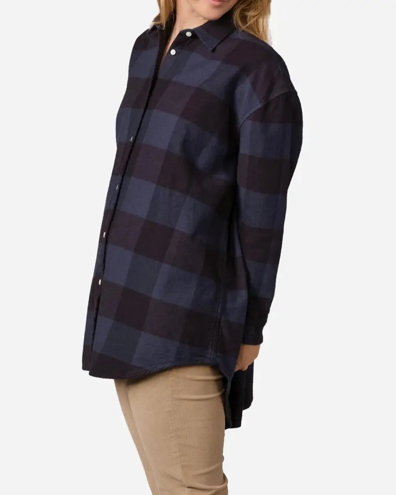 Ofelia Shirt - Navy/Black