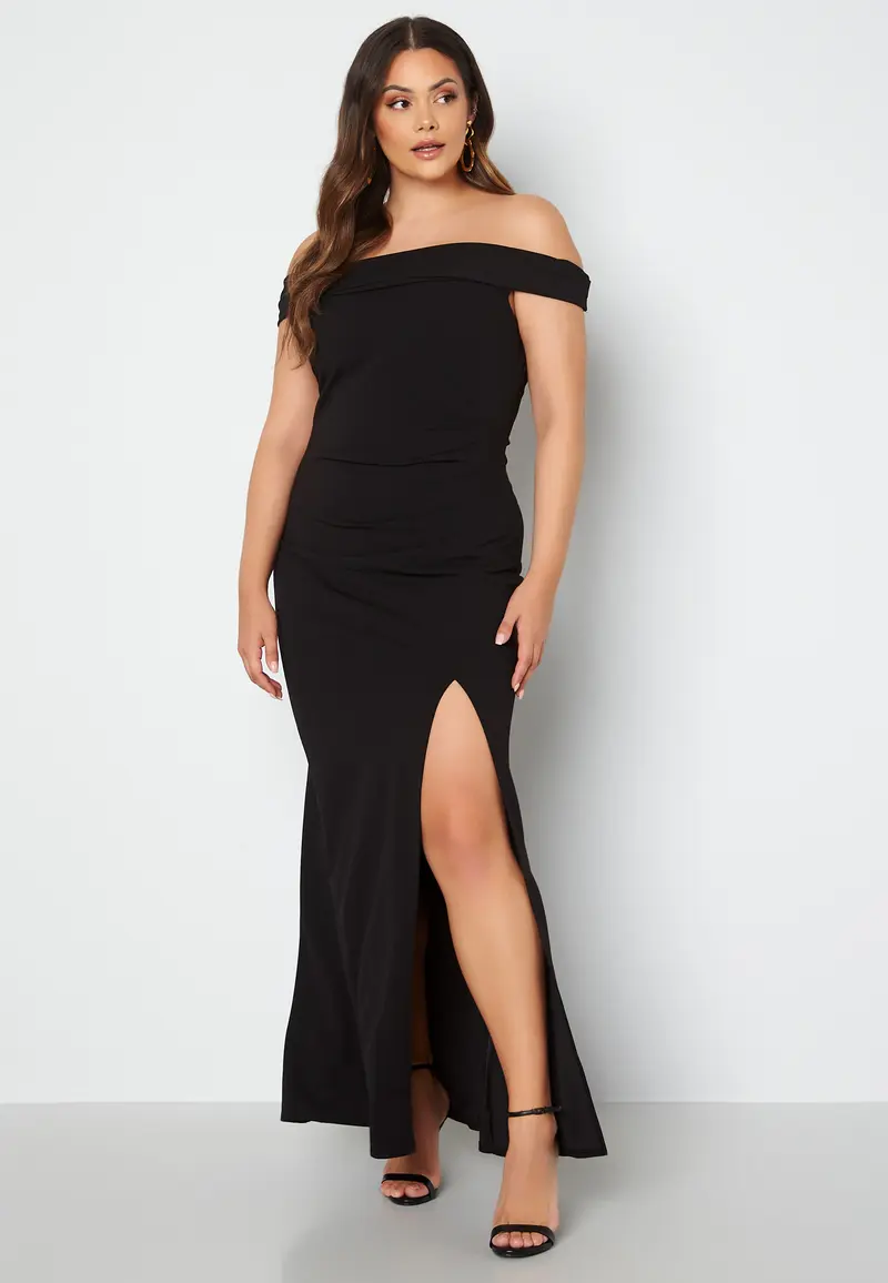 Off Shoulder Maxi Curve Dress